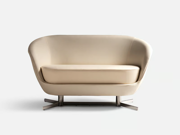 JANGO - 2 seater fabric leisure sofa by La Cividina - view 2